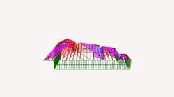 T9598H2 Truss Layout 3D Export