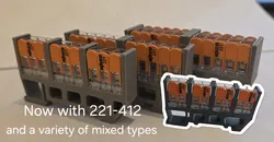 Wago 221-(412, 413, 415, 420) DIN Rail Mount