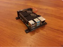Wallmount for Pi Armor Case