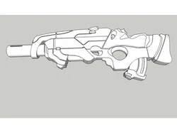 Yu-Jing MULTI Rifle for Infinity: The Game