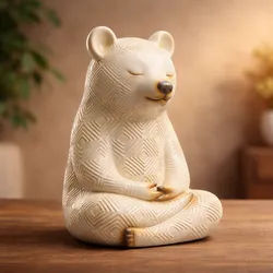 Zen Bear Diamond Texture