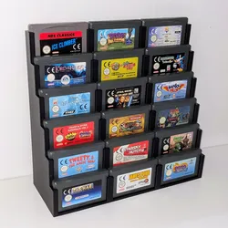 50 Models Nintendo Game Boy Advanced Cartridge Game Retro Collection Holder Stand Display
