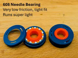 608 Needle Bearing - all filament, easy assembly