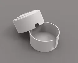 Anti-Dust Earphone Cover Box 3D print model