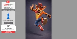 Bandicoot Jungle Thumbs - STL Models | Gambody Stock