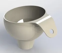 big funnel for Trixie bird-feeder