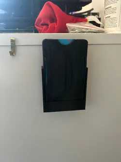Cascade card wallet holder