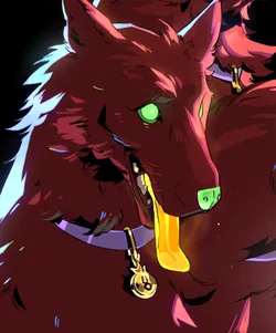 Cerberus Dog Tag for Collar - Hades 2 - FDM