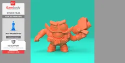 Clancy (Original) Brawl Stars - 3D Printing Files | Gambody Stock