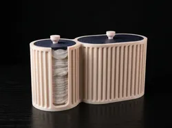 Cotton Pad and Swab Organizer
