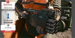 Cyberpunk L-69 Zhuo - STL files for 3D Printing | Gambody Stock