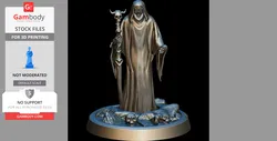 Dark Lord Figure - STL files for 3D Printing | Gambody Stock