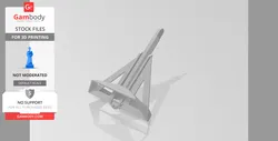 Delta flipper anchor - STL files for 3D Printing | Gambody Stock
