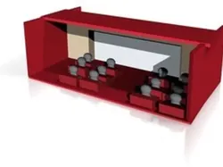Down in front movie theater 3D print model