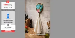 Dragon Wall Hook - STL Model | Gambody Stock