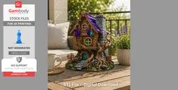 Enchanted Vineyard Cottage - 3D Model | Gambody Stock