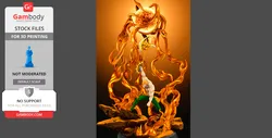 Escanor - Seven Deadly Sins - STL files for 3D Printing | Gambody Stock