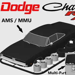 Free Vehicles & Machinery STL Download - Dodge Charger R/T Kit Cardby The Kit Card Guy