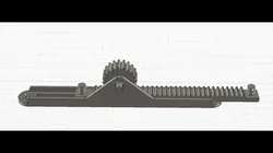 Gear Rack & Pinion Slider