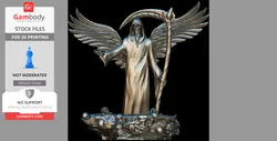 Grim Reaper Model - STL files for 3D Printing | Gambody Stock