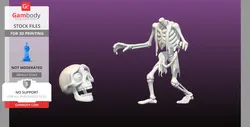 Headless Skeleton - STL files for 3D Printing | Gambody Stock
