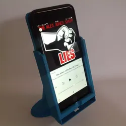 iPhone 6 Plus Dual-Mode Desktop Holder 3D print model
