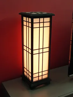 Japanese style modular lamp