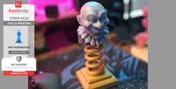 Jumping Jack In The Box - STL files for 3D Printing | Gambody Stock