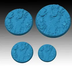 Lava Field Miniature Base
