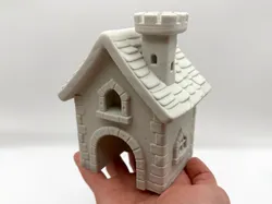 LED Light Brick House