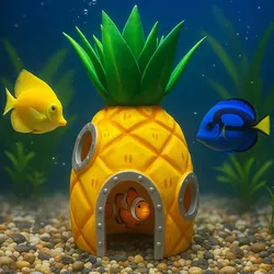 🏠 Pineapple House Aquarium
, Decor & Collection