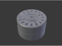Powerfull bldc motor and generator template