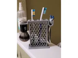Razor and Toothbrush  Stand