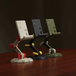 RESISTANT MECHANICAL MOBILE PHONE HOLDER