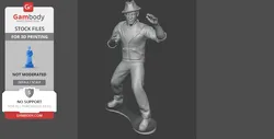 Retired Rocky Figurine - STL files for 3D Printing | Gambody Stock