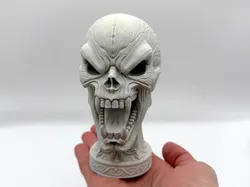 Screaming Evil Skull