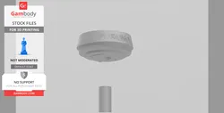 Simple round Furuno radar on the foot - STL files for 3D Printing | Gambody Stock