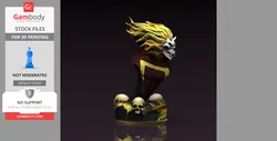 Speed Demon Flash ё& Ghost Rider by CG Pyro - STL files | Gambody Stock