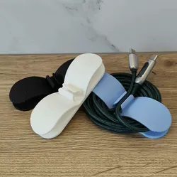 Stick-on cable organizer