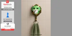 Wise Dragon Wall Hook - 3D Print Model | Gambody Stock