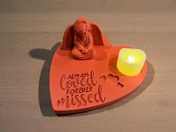 Angel Little Girl Daughter Memorial Statue - Always Loved Forever Missed
