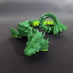 ARTICULATED SEA DRAGON 3D print model