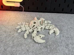Articulated Skeleton Crab