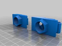 BetterForm [BF3] (modular formicarium) Sidepanel with thread for bigger test tubes