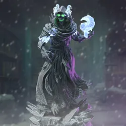 Characters & Creatures STL Download - Frozen Lich - Thirazarby DM Stash