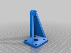 Creality CR-10 S5 Y-axis motor bracket (back)