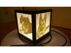 Cubo led para litofanias