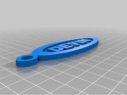 Custom Devin Nametag
