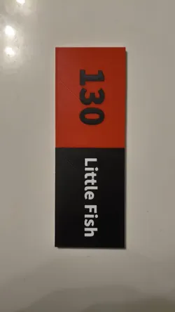 Dart Sign/ Little Fish 130