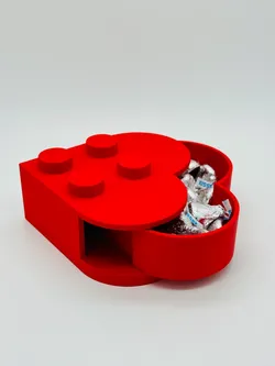 Heart Brick Stackable Desk Box